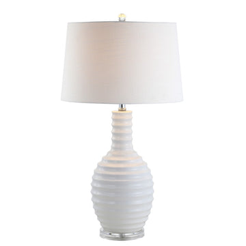 Dylan 29.5" Ceramic LED Table Lamp - JONATHAN Y